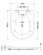 Luxury Soft Close Toilet Seat - Image 2