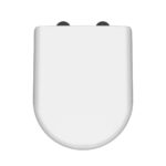 D Shaped Soft Close Toilet Seat