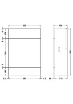 600mm WC Unit - Compact - Image 3