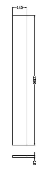 1250mm Plinth - Image 3