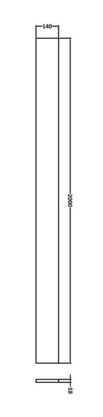 2000mm Plinth - Image 3