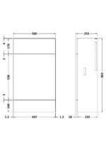 500mm WC Unit - Compact - Image 2