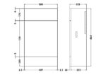500mm WC Unit - Compact - Image 2