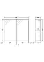 800mm Mirror Unit (50/50) - Image 3