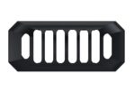 Hudson Reed Carlton Black Overflow Cover