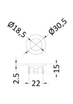 Round Overflow Cover - Image 2