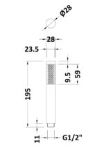 Brass Pencil Handset - Image 2