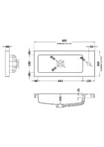 600mm Compact Basin - Image 2