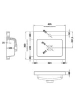 400mm full-depth Basin - Image 2