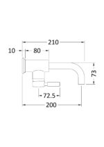 Wall Mounted Basin Mixer - Image 2