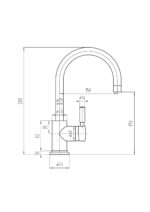 Hudson Reed Tec Single Lever Mono Basin Mixer - Image 3