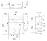 Undermount Sink Central Waste 1.5 Bowl 549x441x195 LH - Image 3