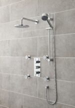 Triple Thermostatic Shower Valve With Diverter - Image 3