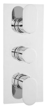 Triple Thermostatic Shower Valve With Diverter