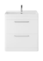 Floor Standing 800mm Cabinet & Thin Edge Ceramic Basin