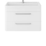 Wall Hung 800mm Cabinet & Polymarble Basin