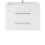 Wall Hung 800mm Cabinet & Ceramic Basin