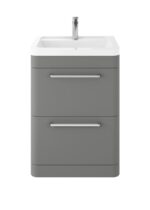 Hudson Reed Solar Floor Standing 600mm Cabinet & Ceramic Basin