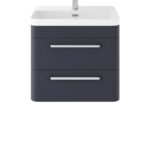 Wall Hung 600mm Cabinet & Thin Edge Ceramic Basin