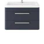 Wall Hung 800mm Cabinet & Ceramic Basin