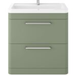 Floor Standing 800mm Cabinet & Ceramic Basin