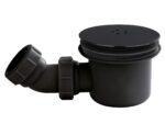 Nuie Black Fast Flow Shower Waste