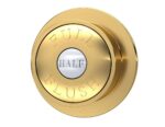 Hudson Reed Brushed Brass Dual Flush Button