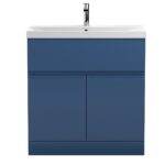 800mm Floor Standing 2-Door Vanity Unit & Basin 3