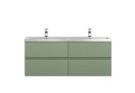 Hudson Reed Urban 1200 Wall Hung 4 Drawer Vanity & Double Basin