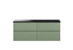 1200mm Wall Hung 4-Drawer Unit & Laminate Worktop