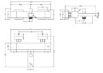 Wall Mounted Thermostatic Bath Shower Mixer - Image 2