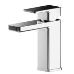 Mini Basin Mixer With Push Button Waste