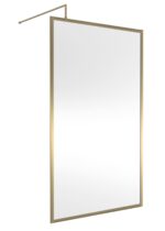 Hudson Reed Full Outer Frame Wetroom Screen 1950x1200x8mm