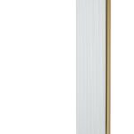 300mm Fluted Hinged Screen with Support Bar