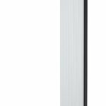 300x1950 Fluted Hinged Screen with Support Bar