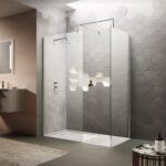 1000mm Wetroom Screen & Support Bar - Image 2