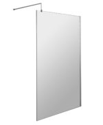 1000mm Wetroom Screen & Support Bar
