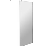 760mm Wetroom Screen & Support Bar