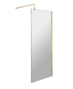 700mm Wetroom Screen With Support Bar