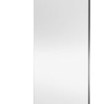 Wetroom Screen 1200x1850x8mm - Brushed Pewter