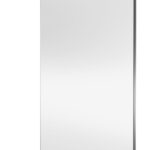 Nuie Wetroom Screen 1400x1850x8mm - Brushed Pewter