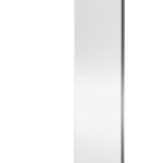 Wetroom Screen 700x1850x8mm - Brushed Pewter