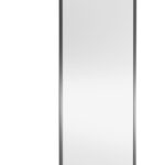 1000mm Wetroom Screen Outer Frame 1850x8mm - Brushed Pewter