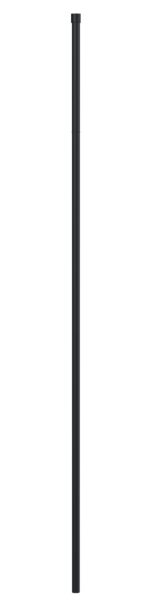 Nuie Black Wetroom Screen Ceiling Post