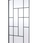 1100mm Abstract Frame Wetroom Screen
