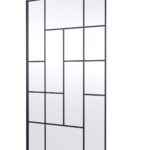 1200mm Abstract Frame Wetroom Screen