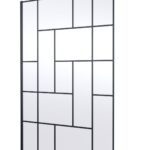 1400mm Abstract Frame Wetroom Screen