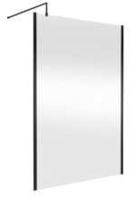 1400mm Outer Framed Wetroom Screen with Support Bar