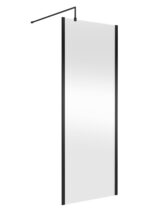 800mm Outer Framed Wetroom Screen with Support Bar