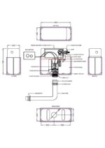 Nuie Pneumatic Dual Flush Universal Access Concealed Cistern - Image 2